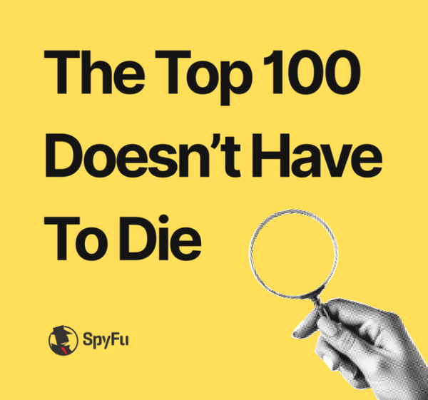 The Top 100 Lives! Thanks to your help.